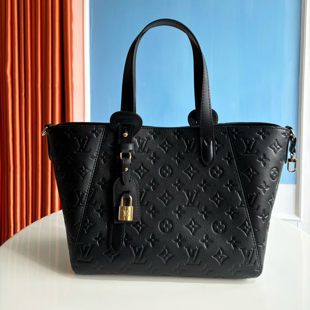 Black Designer Tote Bag